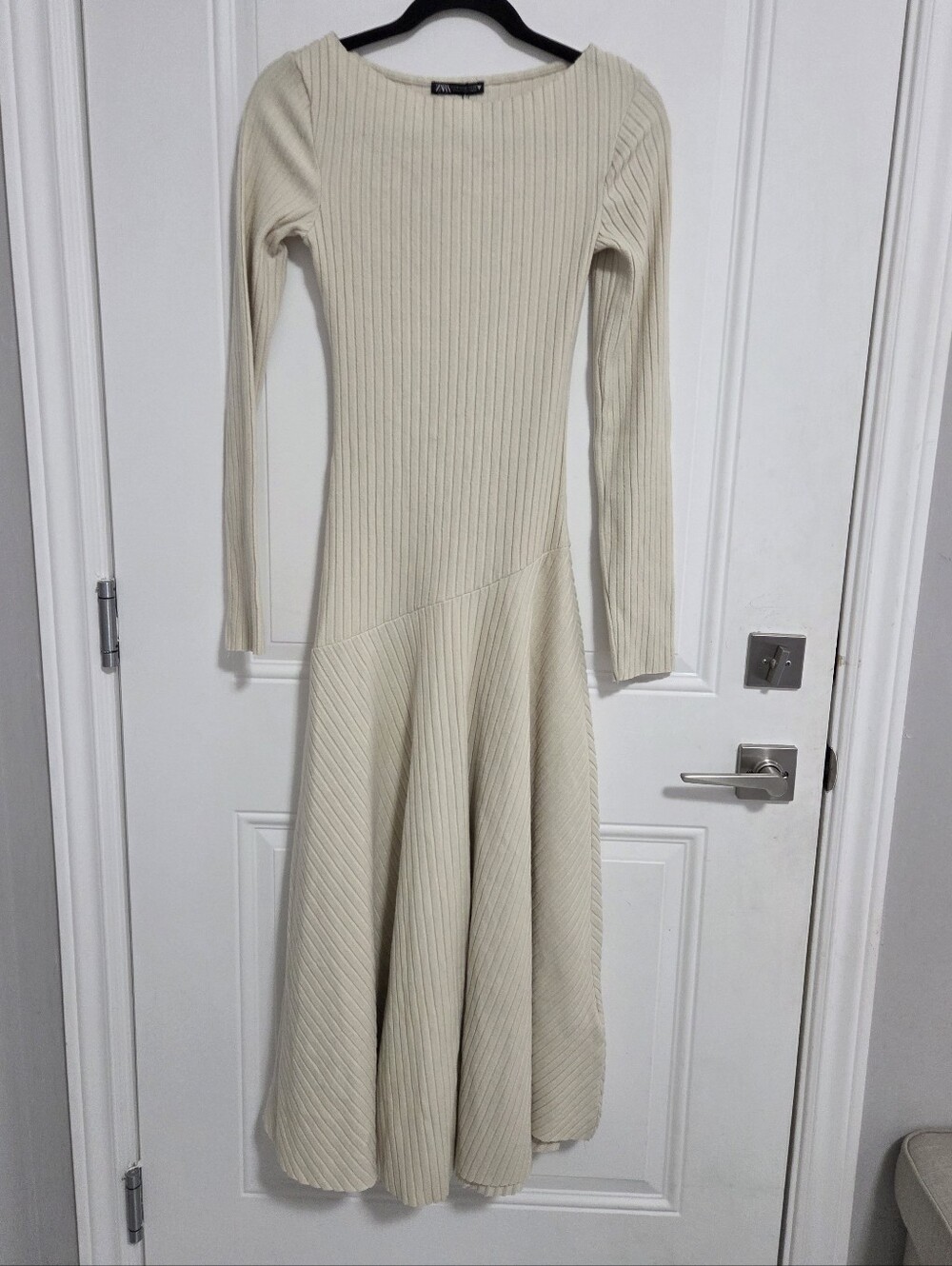 NWT - Zara Women's Soft Ribbed Knit Dress - Size M